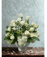 Breath of Clouds Vase Arrangement 