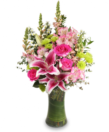 Breath of Happiness Soft flowers for a loved one