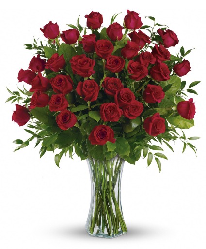 Breathtaking Beauty - 3 Dozen Long Stemmed Roses - 