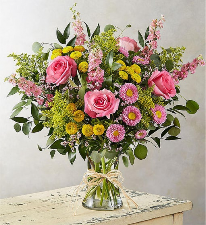 Breezy Bouquet Flower Vase