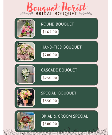 Brial Bouquet  in Sugar Land, TX | BOUQUET FLORIST