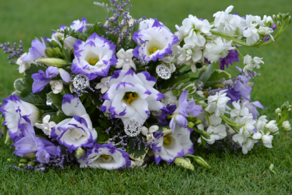 Bridal Bouquet Lisianthus  Wedding