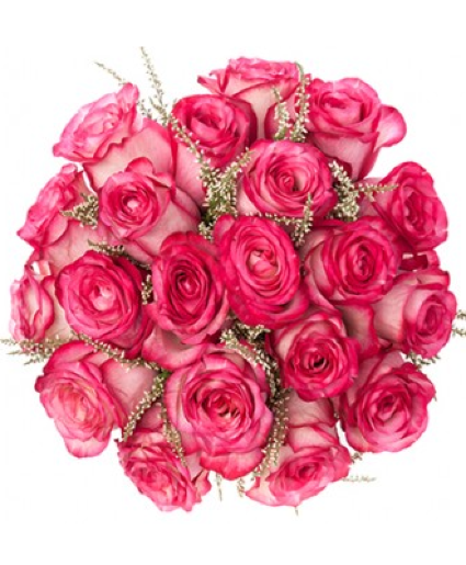 Bridal Bouquet of Roses in Your Choice of Color 