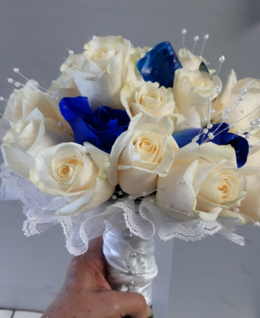 bridal bouquet rosas