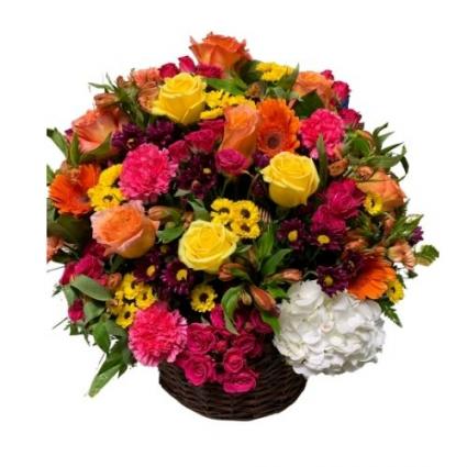 Bright and Beautiful Basket