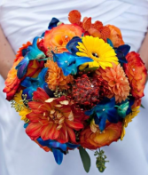 Bright and Beautiful Bridal Bouquet  