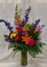 Bright and Beautiful  Fresh arrangement 