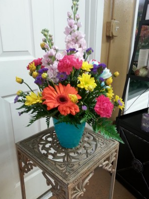 Bright and Bold Fresh floral bouquet