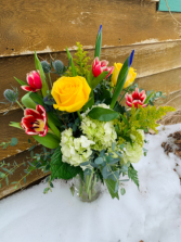 Bright and Blissful Floral Arrangement