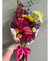 Bright and Bold Floral Wrap 