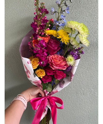 Bright and Bold Floral Wrap