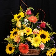 Bright and Cheerful Basket
