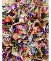 Market Wrap Wrapped Bouquet