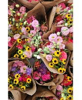 Market Wrap Wrapped Bouquet