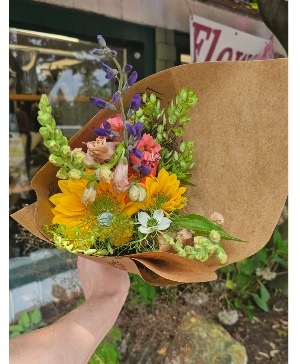 Market Wrap Wrapped Bouquet