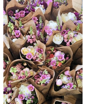 Market Wrap Wrapped Bouquet