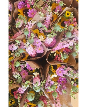 Market Wrap Wrapped Bouquet