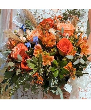 Earthy Tones Bridal Bouquet