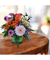 Bright and Cheery Cube Arrangement