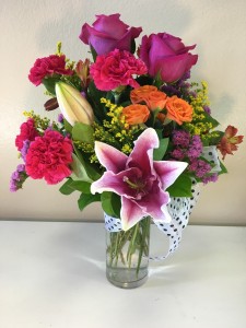 Bright and Cheery  Flower Arrangement  in Riverside, CA | Willow Branch Florist of Riverside