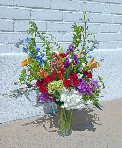 Bright and Colorful Birthday Arrangement Designer's Choice