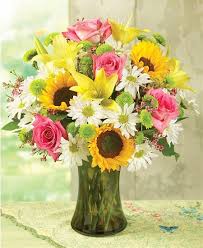 Bright as Sunshine Spring Flowers