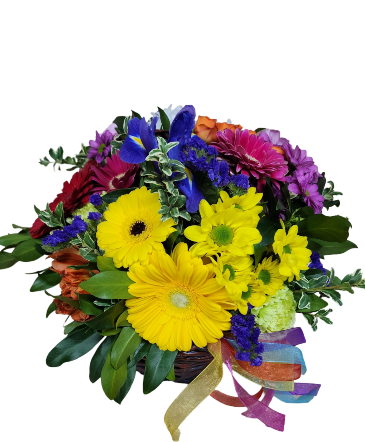 Bright Basket  in Invermere, BC | INSPIRE FLORAL BOUTIQUE