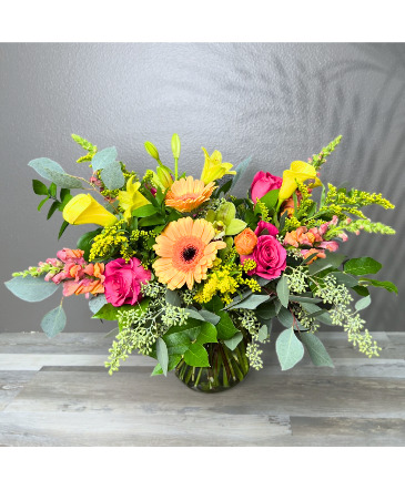 Bright Blossoms Arrangement in Henderson, NV | FLOWERS OF THE FIELD 