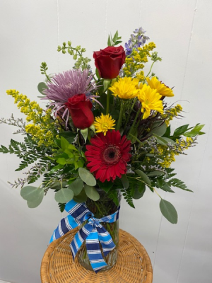 Bright & Cheery Bouquet Vase Arrangement 