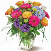 Bright Color Delight Arrangement