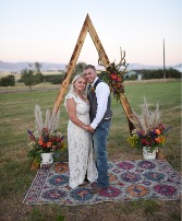 Bright Colorful Summer  Arbor Decor