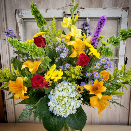 Bright & colorful Vase
