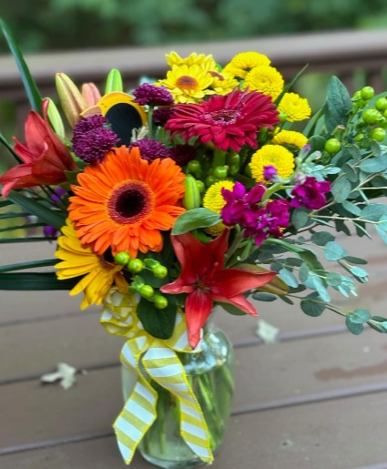 Bright Days Ahead Bright and Colorful Bouquet