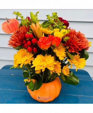 Bright Fall Pumpkin 