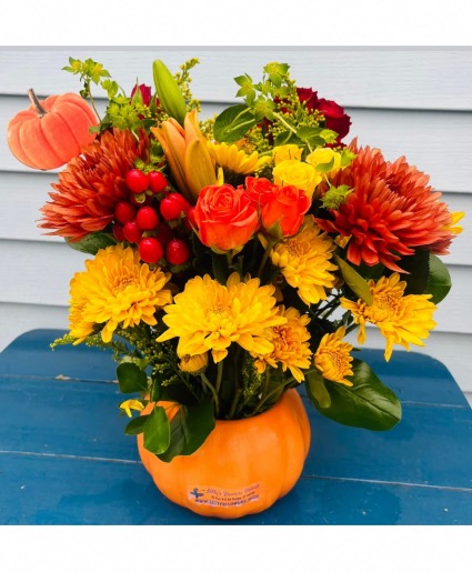 Bright Fall Pumpkin