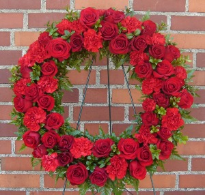 Bright Radiance Funeral Wreath