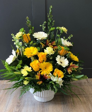 Bright Remembrance  Floral Arrangement in Wayne, NE | Bloom & Grace