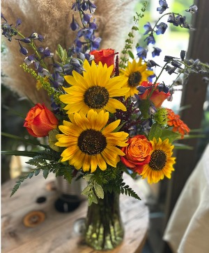 Bright Summer Mix Vase Arrangement 