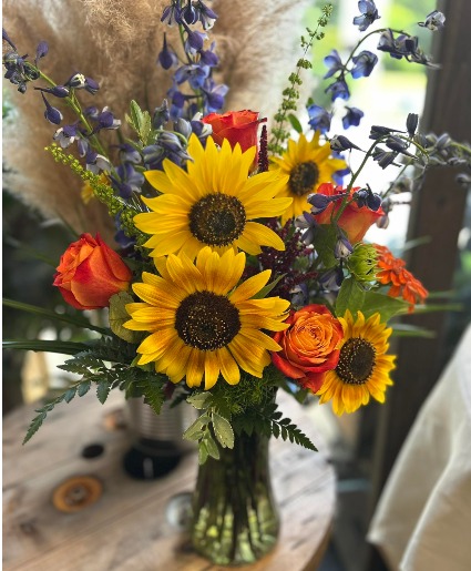 Bright Summer Mix Vase Arrangement 