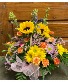 Bright Sunshiny Day Bouquet  Basket 