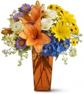 Bright Wishes All-Around Floral Arrangement