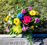 Brighten Your Day Gravesite Arrangement Grave Site Flowers 