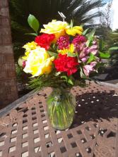 Brighten Your Day Vase Arrangement