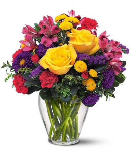 Brighten your Day Vase Arrangement