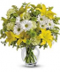Brightly Blooming Glass Ginger Jar