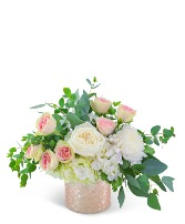Brilliant and Blush Flower Arrangement