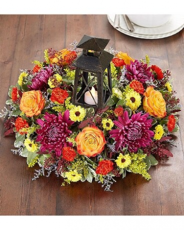 brilliant autumn centerpiece fall arrangement