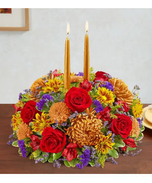 Brilliant Autumn Centerpiece 