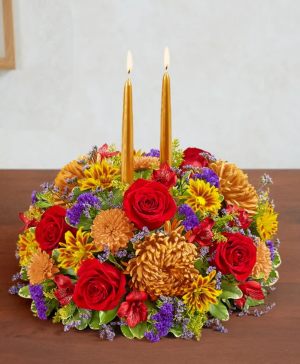 Brilliant Autumn Centerpiece 