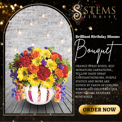 Brilliant Birthday Blooms